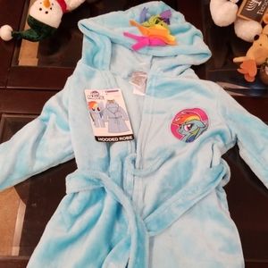 New Girls hooded robe